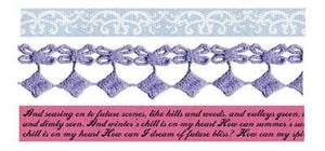 Scrapbooking  Meadow Lark Ribbon and Lace Trim Prima Marketing