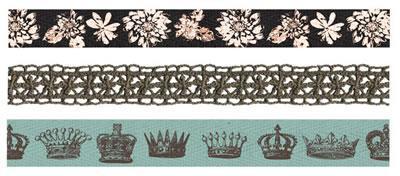 Scrapbooking  Natures Garden Ribbon and Lace Trim Prima Marketing