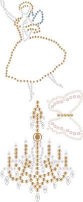 Scrapbooking  Prima Fairy Belle SIIC Studs and Crystals Prima Marketing