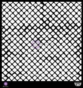 Scrapbooking  Prima Finnabair Netting 12x12 Stencil Prima Marketing