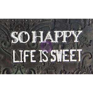 Scrapbooking  Prima Lace Sticker Contentment Prima Marketing