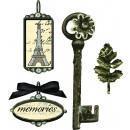 Scrapbooking  PRIMA Precious Metals Paris Prima Marketing