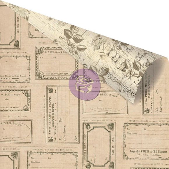 Scrapbooking  Something Blue Reception Paper 12x12 Prima Marketing