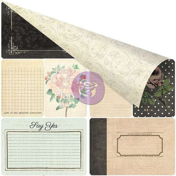 Scrapbooking  Something Blue Say Yes Paper 12x12 Prima Marketing
