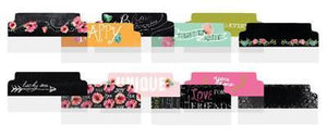 Scrapbooking  The Optimist Sticky Tabs Prima Marketing
