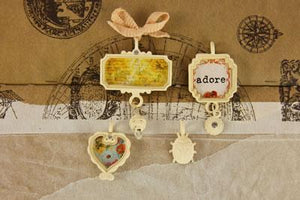Scrapbooking  Zephyr Trinkets Prima Marketing