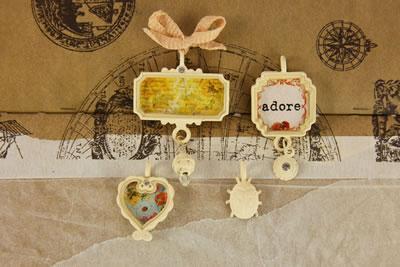 Scrapbooking  Zephyr Trinkets Prima Marketing