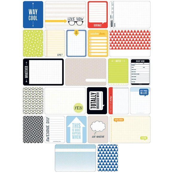 Scrapbooking  Project Life Teen Boy Themed Cards