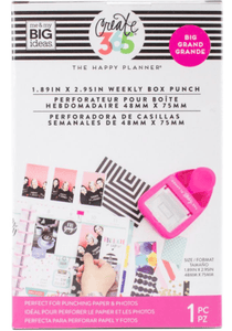 Scrapbooking  Happy Planner Big Weekly Box Punch Paper Collections 12x12