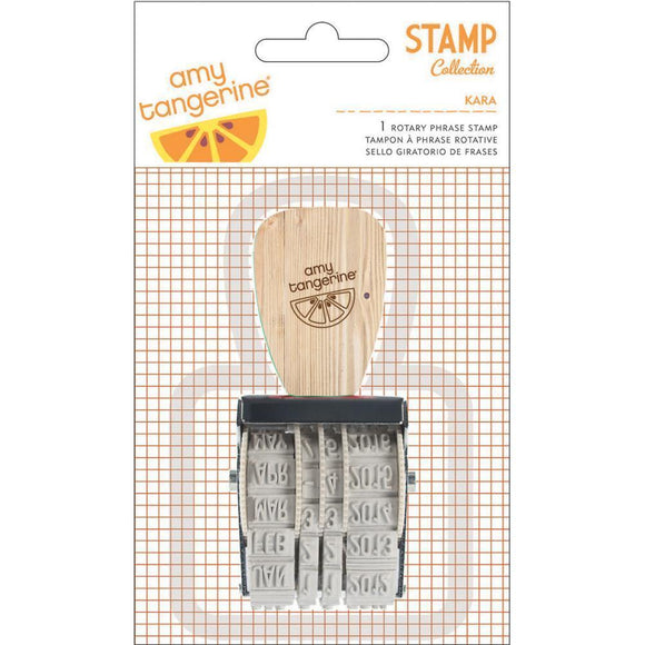 Scrapbooking  Amy Tan Rise & Shine Kara Phrase Stamp Paper Collections 12x12