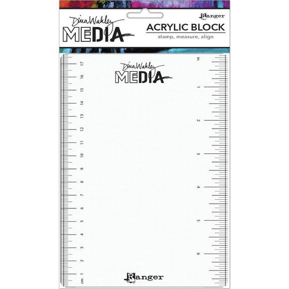 Scrapbooking  Dina Wakley Media Stamping Block 5