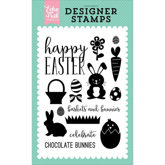 Scrapbooking  Echo Park Happy Easter Stamp 4