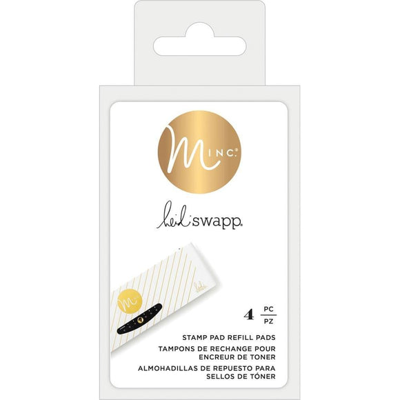 Scrapbooking  Heidi Swapp Minc Toner Stamping Stamp Pad Refills 4/Pkg Paper Collections 12x12
