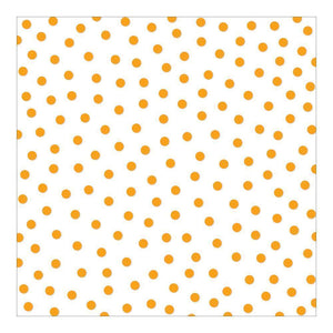 Scrapbooking  Color Chaos Orange Confetti Transperancy 12x12 Paper Collections 12x12