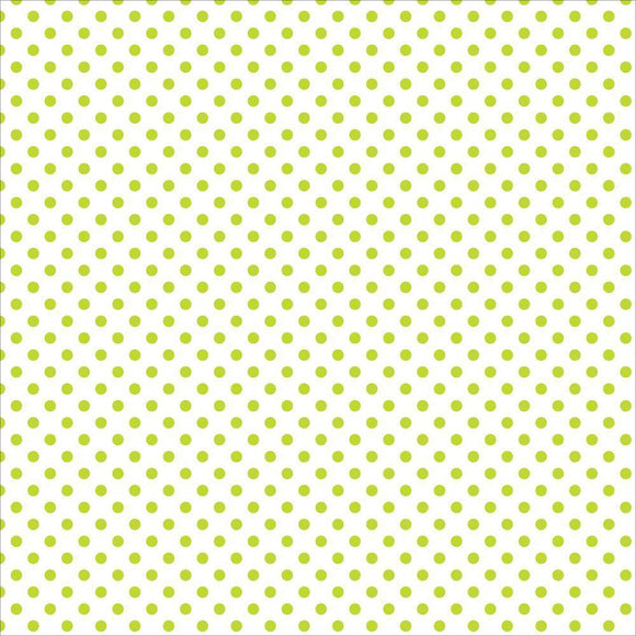 Scrapbooking  Echo Park Easter Dots Green Grass Vellum 12