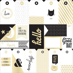 Scrapbooking  Wonder Gold Foil Acetate Paper 12x12 Paper Collections 12x12