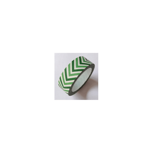 Scrapbooking  Green Chevron Thin Stripe Washi Tape WASHI Tape