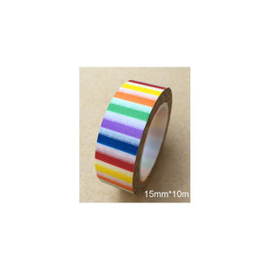Scrapbooking  Love My Tapes Washi Tape 15mmX10m Multi Stripe WASHI Tape