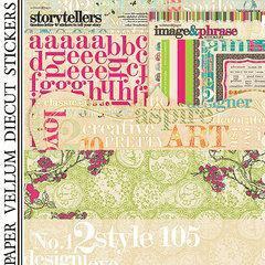 Scrapbooking  Websters Trendsetter Paper Kit