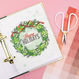 Scrapbooking  Vicki Boutin Evergreen & Holly Album Set 6"X8" 6"x8" Albums