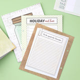 Scrapbooking  Vicki Boutin Evergreen & Holly Album Set 6"X8" 6"x8" Albums