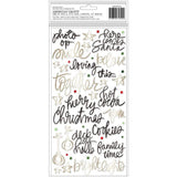 Scrapbooking  **Coming Soon**Vicki Boutin Warm Wishes Thickers Stickers 96/Pkg Warm Wishes Phrases/Puffy Alphas