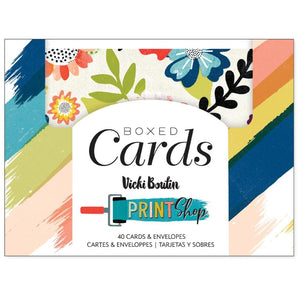 Scrapbooking  Vicki Boutin Print Shop A2 Cards W/Envelopes (4.375"X5.75") 40/Box cards