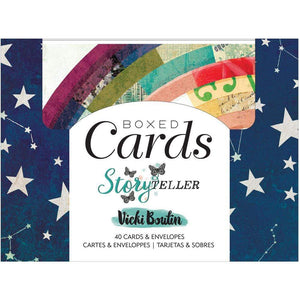 Scrapbooking  Vicki Boutin Storyteller A2 Cards W/Envelopes (4.375"X5.75") 40/Box cards
