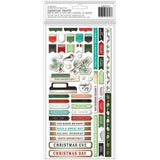 Scrapbooking  **Coming Soon**Vicki Boutin Warm Wishes Thickers Stickers 98/Pkg Merry & Bright Phrases & Icons/Chipboard chipboards