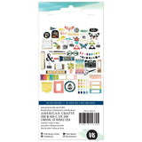 Scrapbooking  Vicki Boutin Print Shop Ephemera Cardstock Die-Cuts Journaling Ephemera