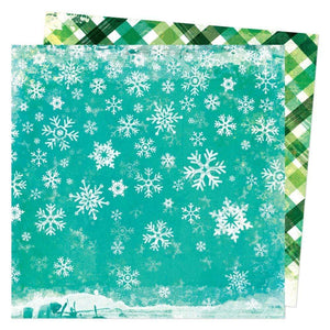 Scrapbooking  **Coming Soon**Vicki Boutin Warm Wishes Double-Sided Cardstock 12"X12" Snow Day Paper 12"x12"