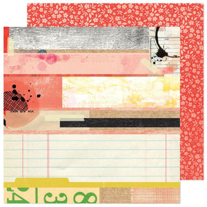 Scrapbooking  Vicki Boutin Print Shop Double-Sided Cardstock 12"X12" - Assemble Paper 12"x12"