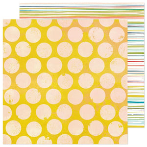 Scrapbooking  Vicki Boutin Print Shop Double-Sided Cardstock 12"X12" - To the Point Paper 12"x12"