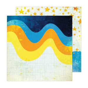 Scrapbooking  Vicki Boutin Sweet Rush Double-Sided Cardstock 12"X12" - Good Vibes Paper 12"x12"