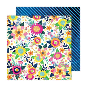 Scrapbooking  Vicki Boutin Sweet Rush Double-Sided Cardstock 12"X12" - Perfect Day Paper 12"x12"