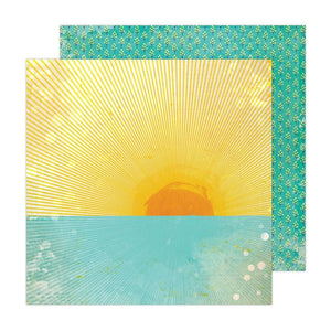 Scrapbooking  Vicki Boutin Sweet Rush Double-Sided Cardstock 12"X12" - Sunny Side Up Paper 12"x12"