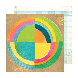 Scrapbooking  Vicki Boutin Sweet Rush Double-Sided Cardstock 12"X12" - Thrills Paper 12"x12"