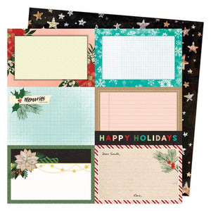 Scrapbooking  Vicki Boutin Warm Wishes Double-Sided Cardstock 12"X12" Happy Holidays Paper 12"x12"