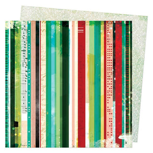 Scrapbooking  Vicki Boutin Warm Wishes Double-Sided Cardstock 12"X12" Holly Jolly Paper 12"x12"
