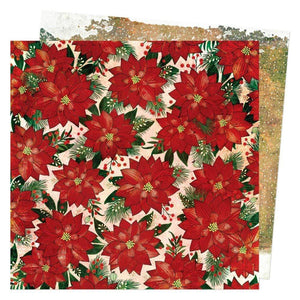 Scrapbooking  Vicki Boutin Warm Wishes Double-Sided Cardstock 12"X12" Tis The Season Paper 12"x12"