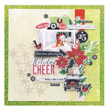 Scrapbooking  Vicki Boutin Evergreen & Holly Double-Sided Paper Pad 12"X12" 48/Pkg Paper Pad