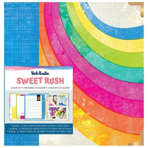 Scrapbooking  Vicki Boutin Sweet Rush Album Set 6"X8" stamp