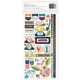 Scrapbooking  Vicki Boutin Print Shop Thickers Stickers 100/Pkg stickers