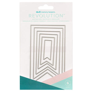 Scrapbooking  We R Memory Keepers Revolution Dies - Banner Dies DIES