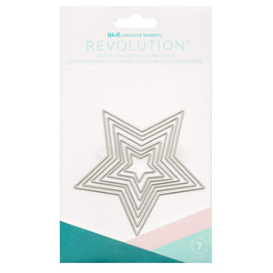 Scrapbooking  We R Memory Keepers Revolution Dies - Basic Star Dies DIES