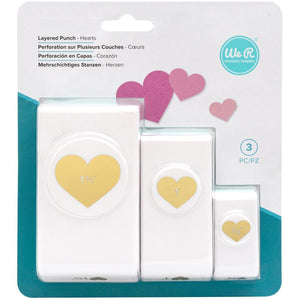 Scrapbooking  We R Memory Keepers Layering Punches 3/Pkg tool