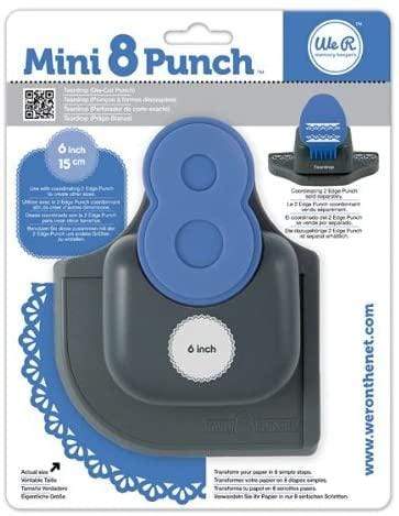 Scrapbooking  We R Memory Keepers Mini 8 Punch - Raindrop punch