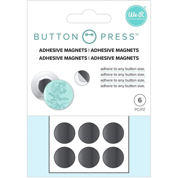 Scrapbooking  We R Memory Keepers Button Press Adhesive Magnets 6/Pkg tool