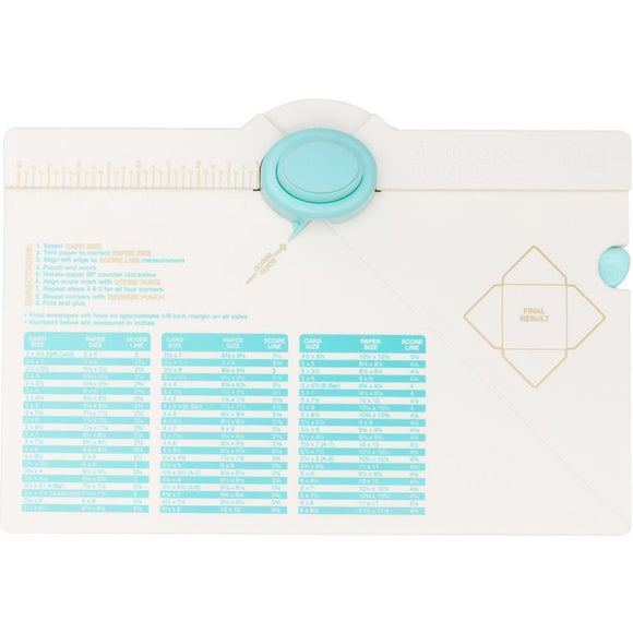 Scrapbooking  We R Memory Keepers Envelope Punch Board tool