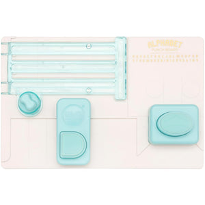 Scrapbooking  We R Memory Keepers Alphabet Punch Board Paper Collections 12x12